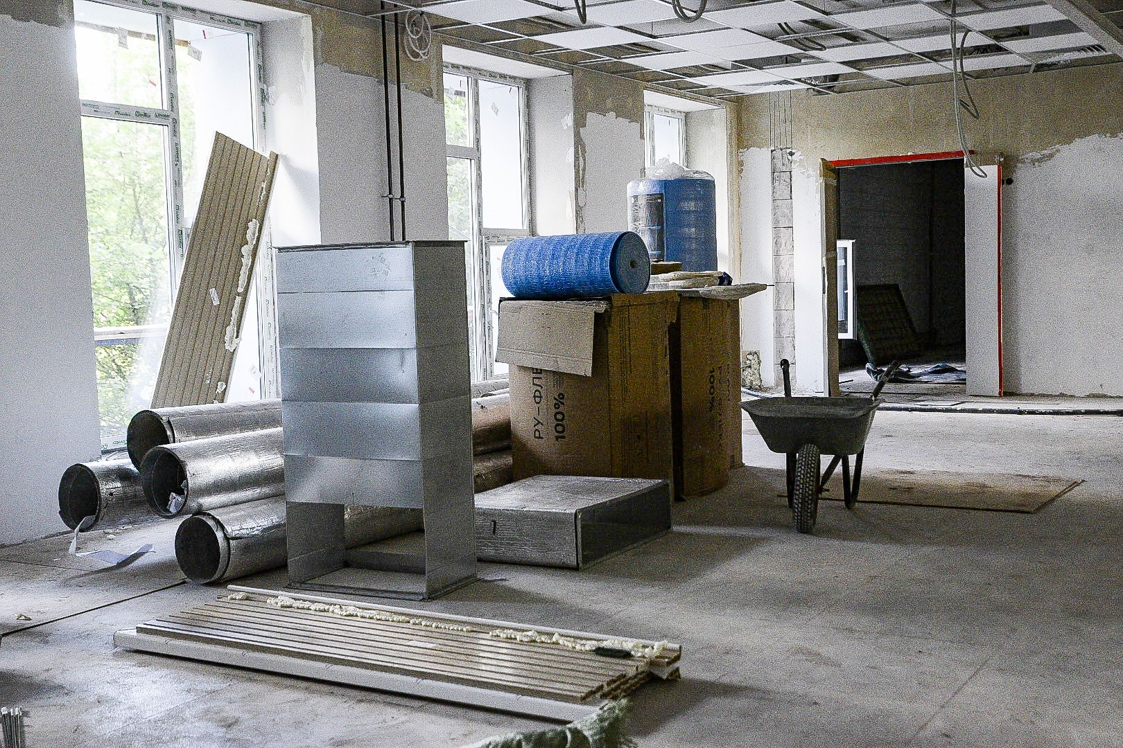 Солнечногорск, школа, ремонт, монтаж, ученики