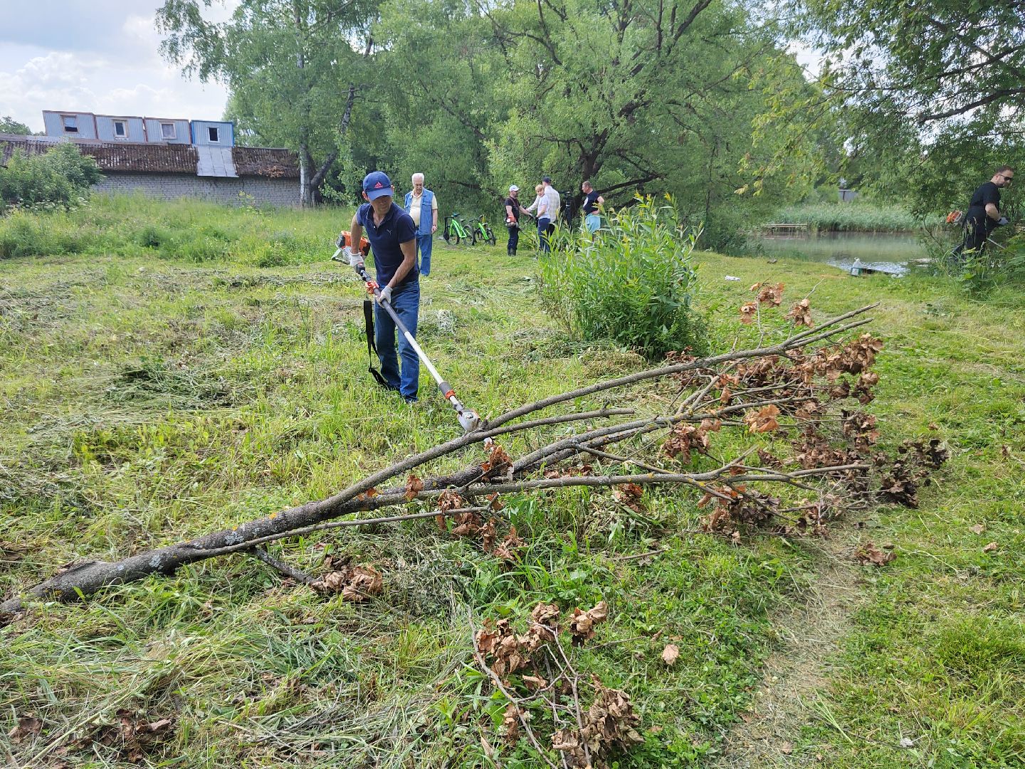 Благоустройство,водоемы,пруды,Красногорск