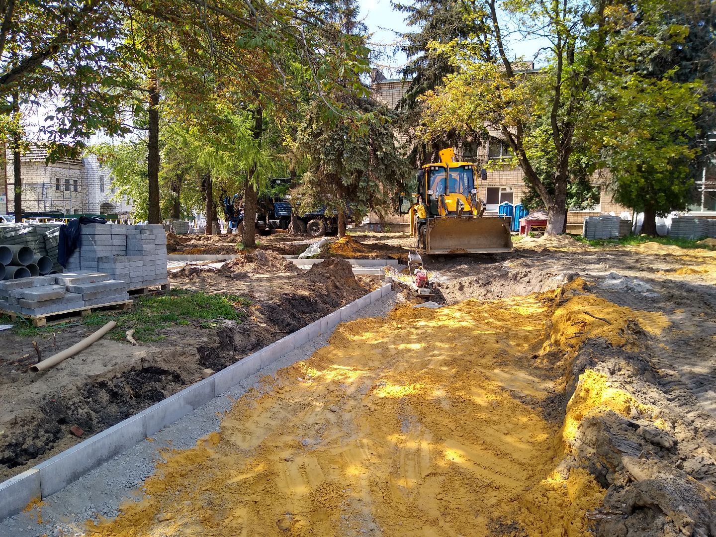 Раменское, благоустройство, сквер у Сатурна