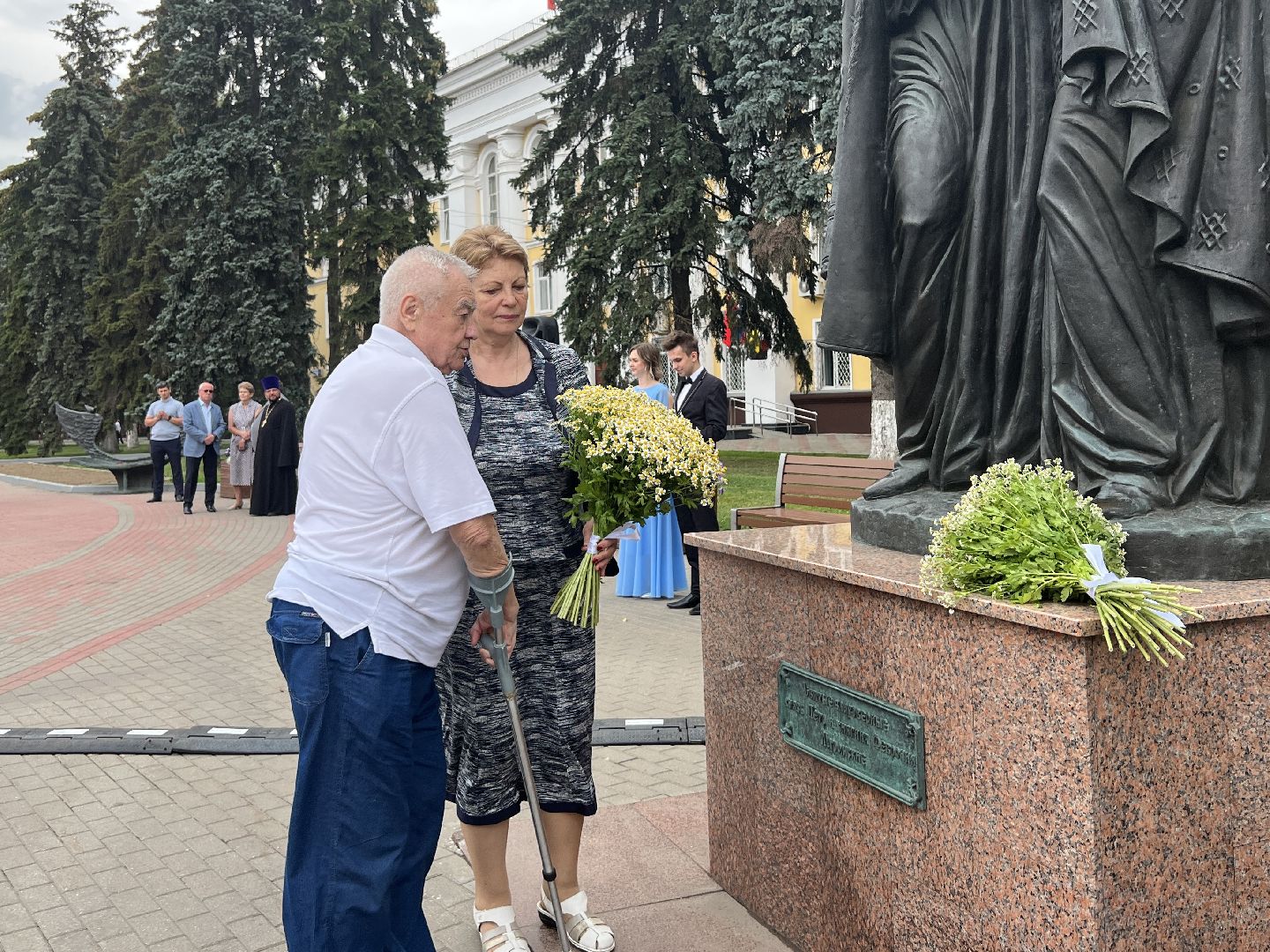 Химки, День семьи любви и верности, молодожены, юбилей свадьбы, праздник