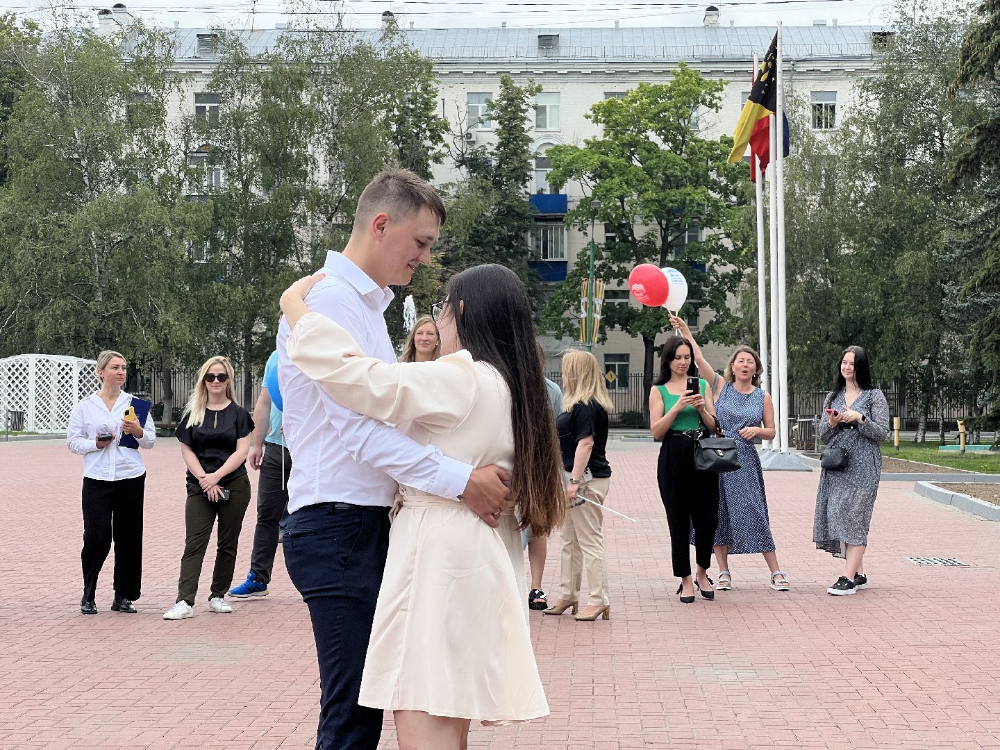 Химки, День семьи любви и верности, молодожены, юбилей свадьбы, праздник