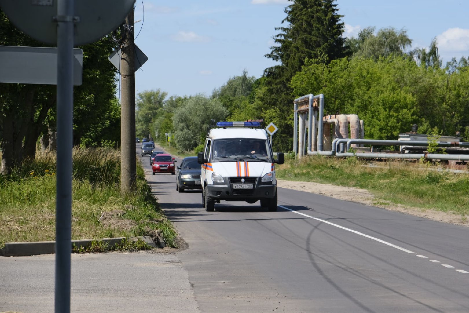 Пущино, безопасность, дороги