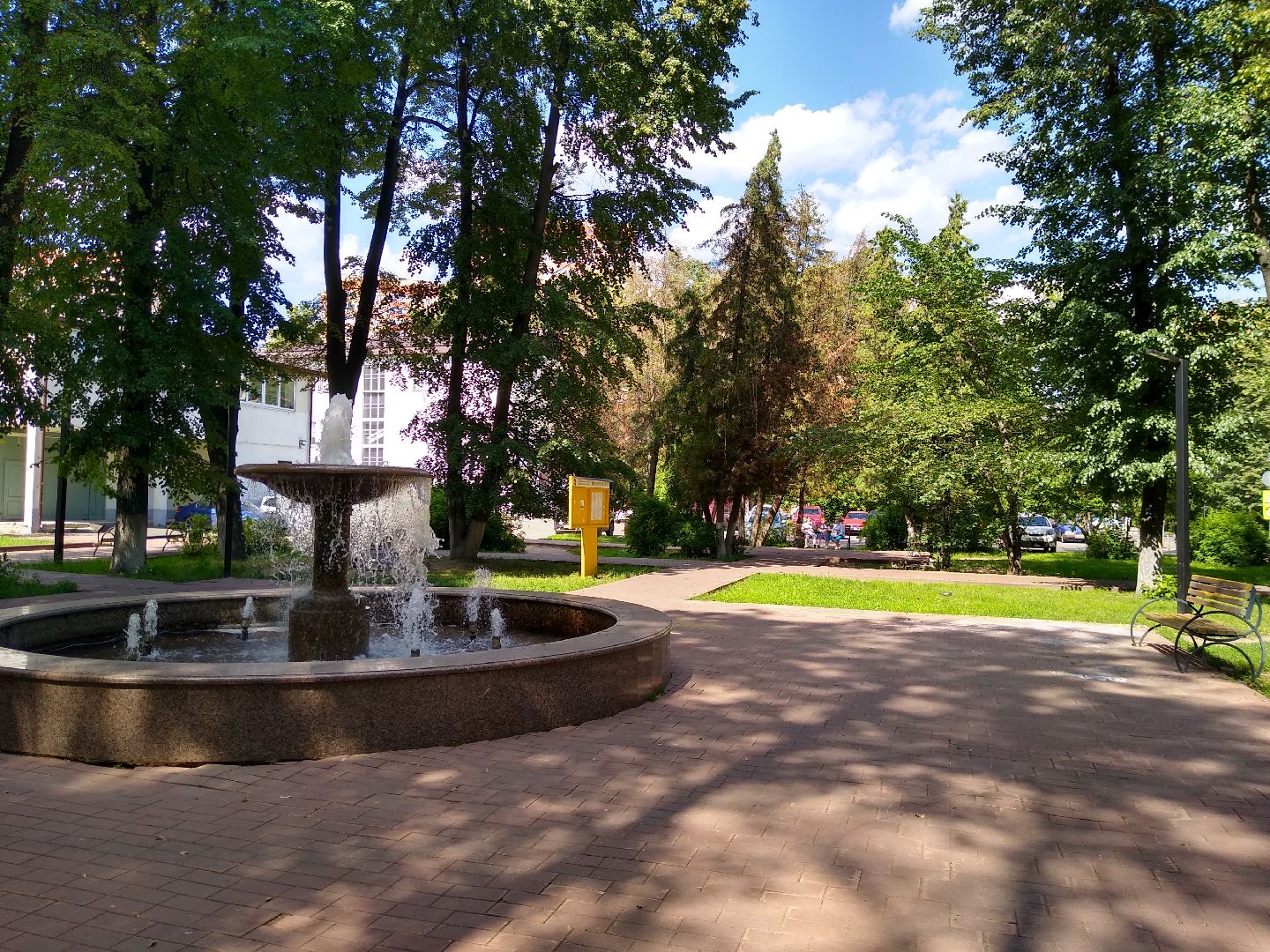 Раменское, благоустройство, площадь у ДК имени Воровского