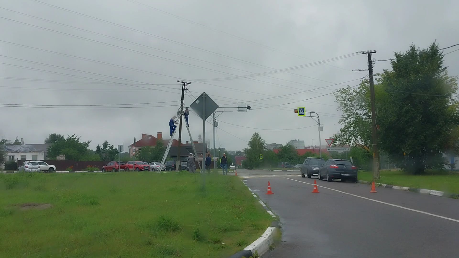 Коломна, грозовой фронт, последствия ЧП