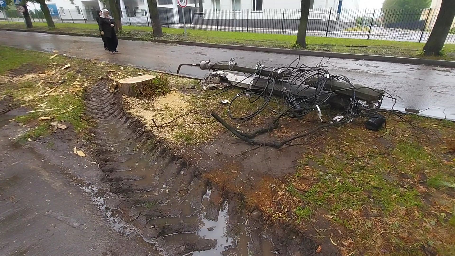 Коломна, грозовой фронт, последствия ЧП