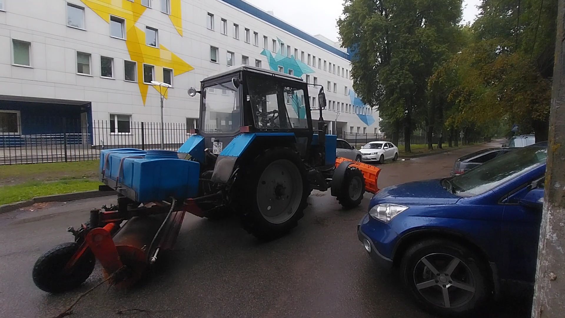 Коломна, грозовой фронт, последствия ЧП