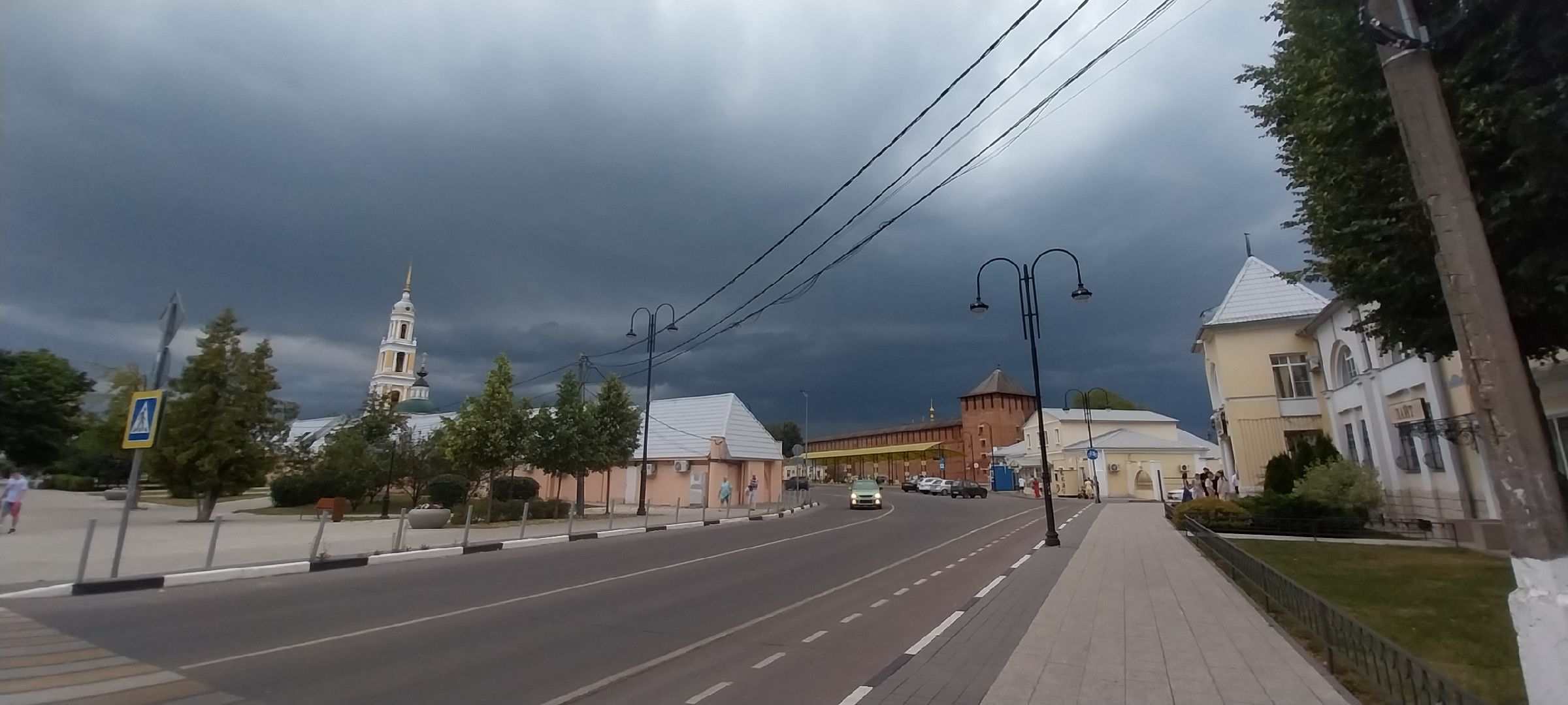 Коломна, ЧП, грозовой фронт