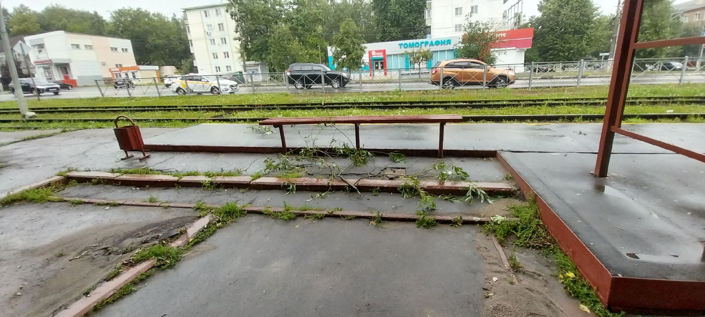 Коломна, ЧП, грозовой фронт