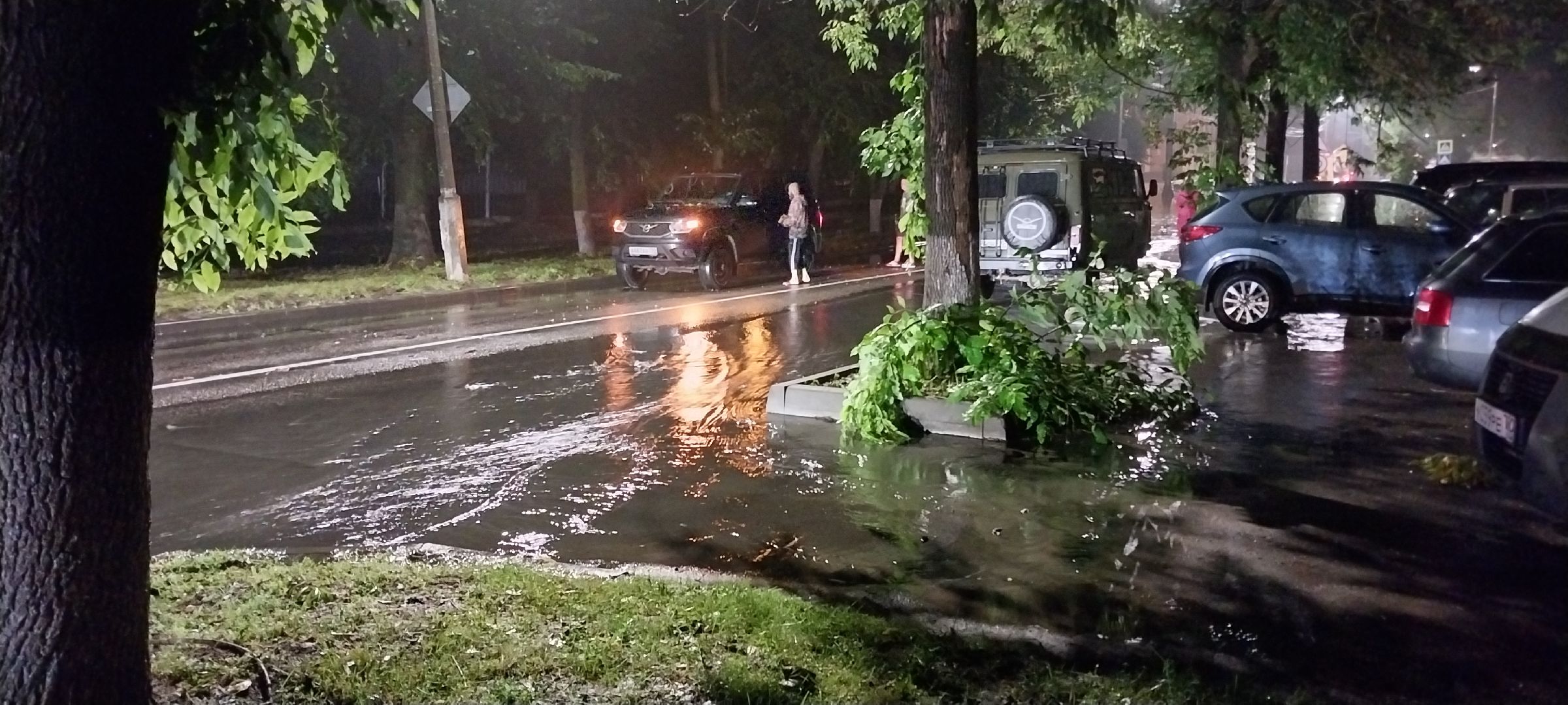 Коломна, ЧП, грозовой фронт