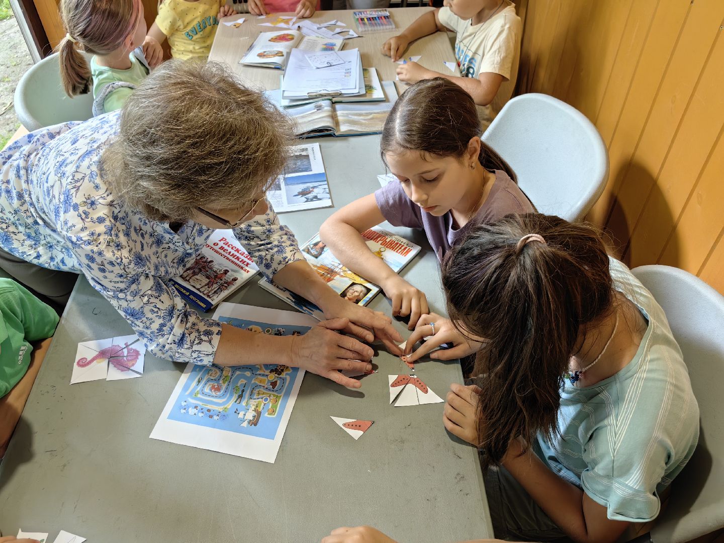 Лекторий, путешествие, парк, дети