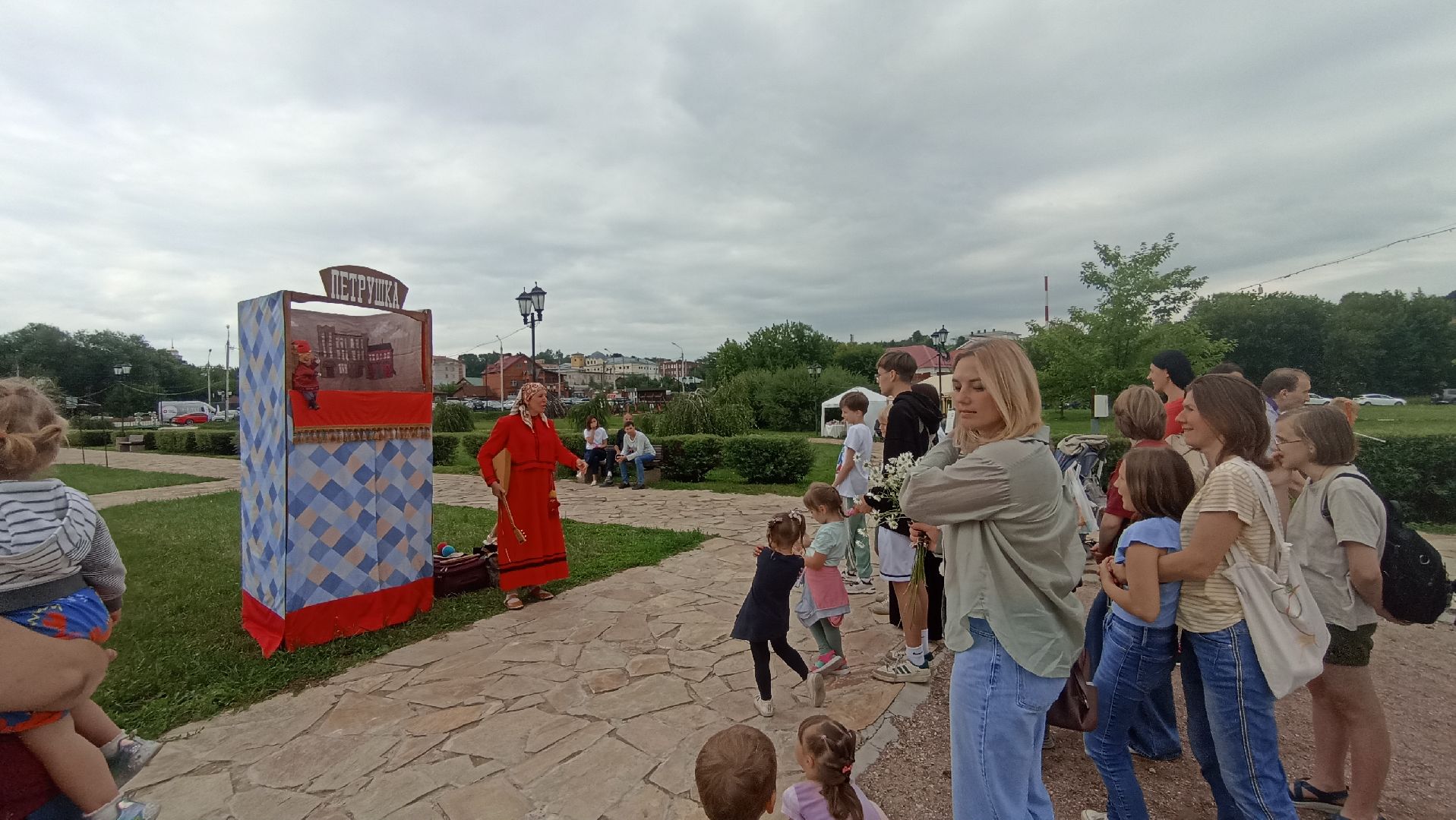 Серпухов, Подмосковье, парк, праздник, семья