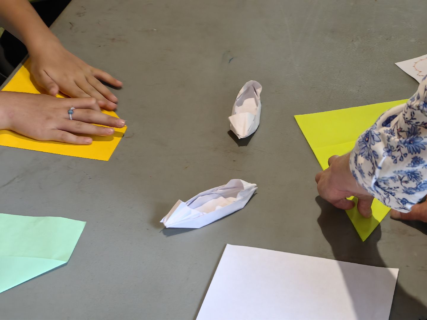 Мастер-класс, каноэ, картон, оригами, дети, парк