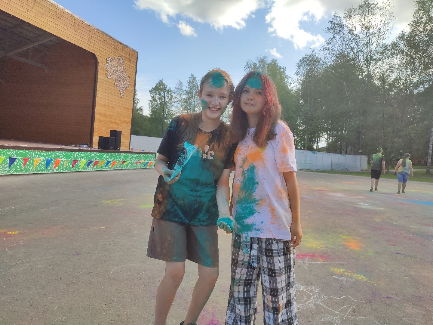 #талдом, #паркпобеды, #холи, #фестиваль, #краски