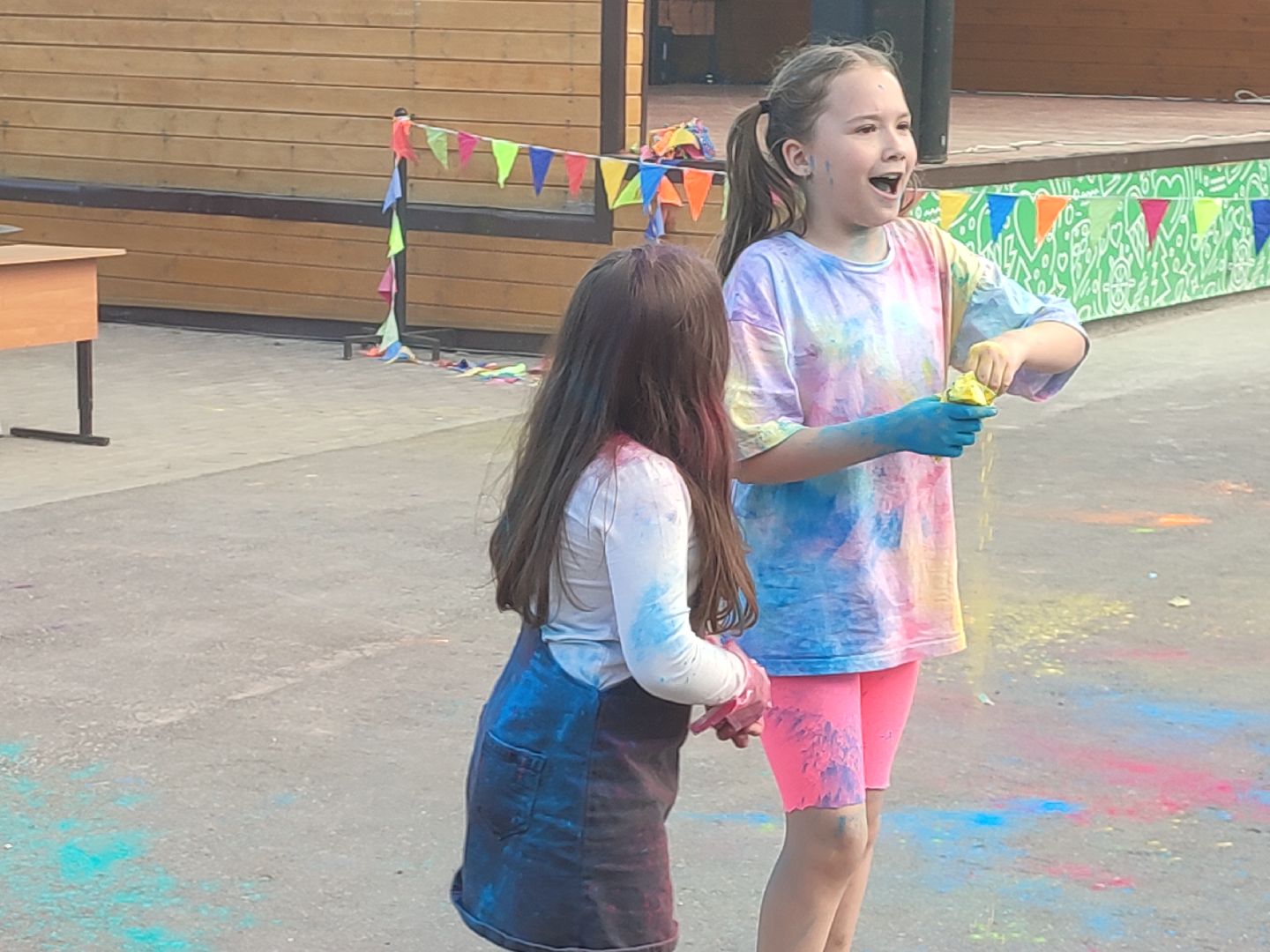 #талдом, #паркпобеды, #холи, #фестиваль, #краски