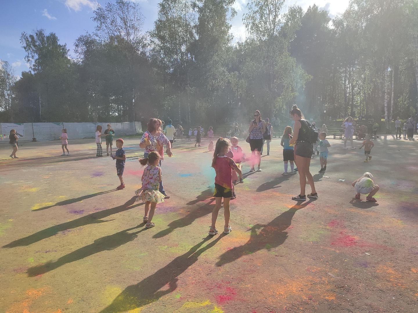 #талдом, #паркпобеды, #холи, #фестиваль, #краски