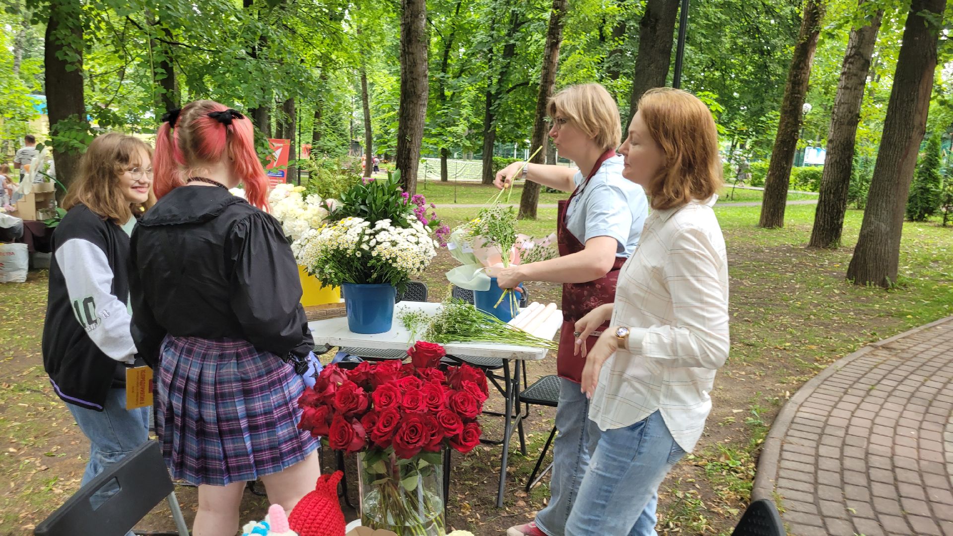 цветы; занятия; видное; парки подмосковья