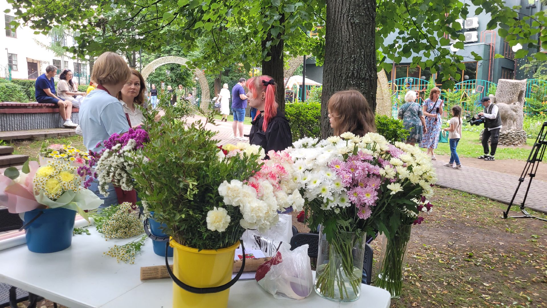цветы; занятия; видное; парки подмосковья