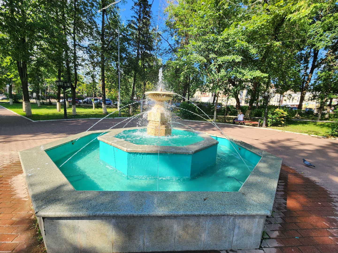 Звенигород, благоустройство, фонтаны, туризм