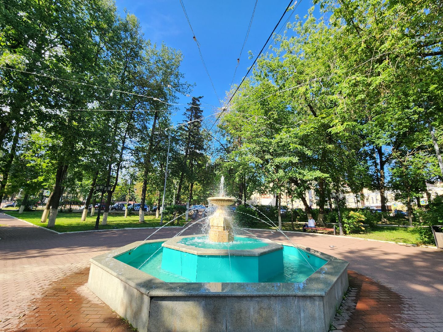 Звенигород, благоустройство, фонтаны, туризм