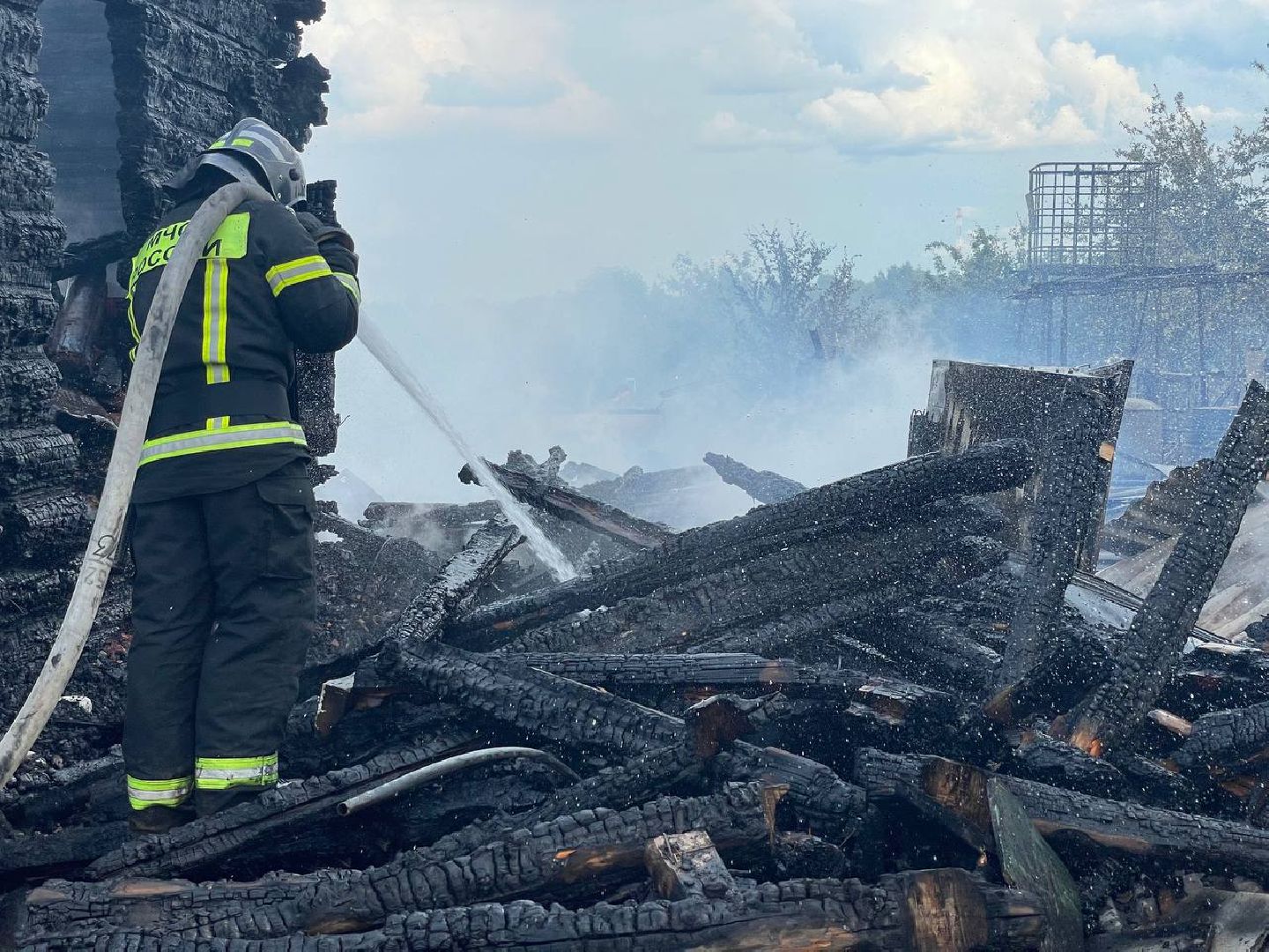 Сергиево-Посадский городской округ, Пожар, ЧП, МЧС, Пожарные, Спасатели, Герои