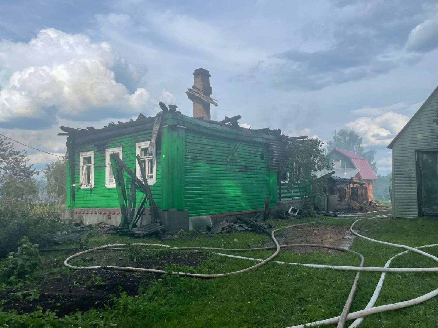 Сергиево-Посадский городской округ, Пожар, ЧП, МЧС, Пожарные, Спасатели, Герои