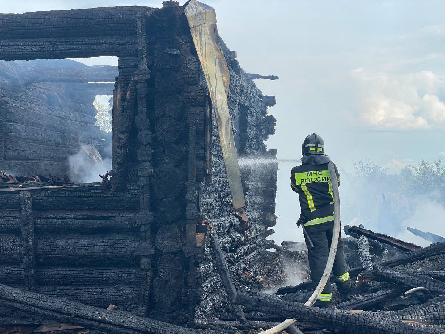 Сергиево-Посадский городской округ, Пожар, ЧП, МЧС, Пожарные, Спасатели, Герои