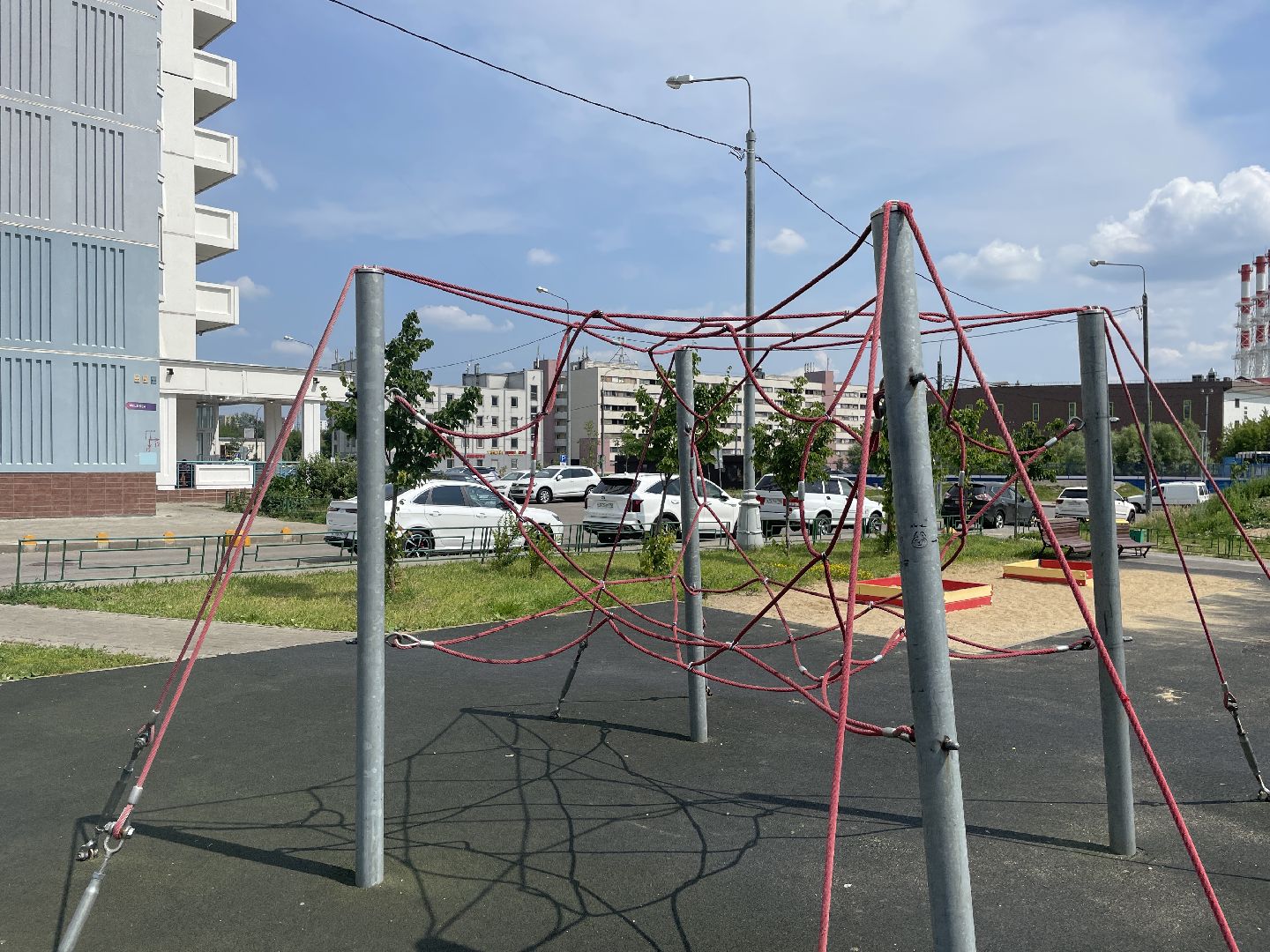 Детская площадка, игровая зона, дети, Добродел