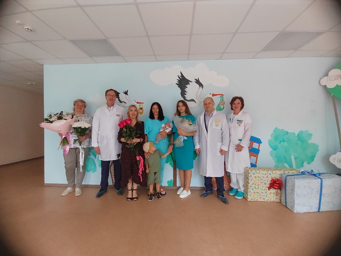 Пушкино, СВО, роддом, дети