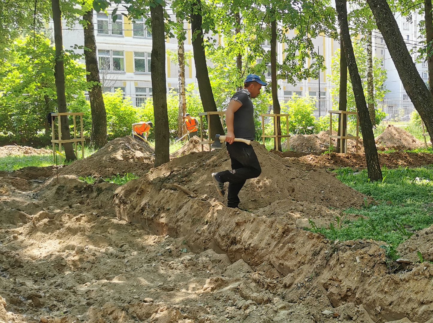 благоустройство, парки подмосковья, лето в подмосковье,
