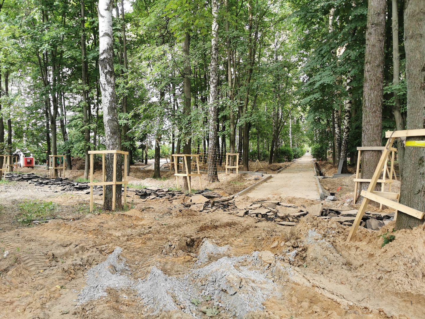 благоустройство, парки подмосковья, лето в подмосковье,