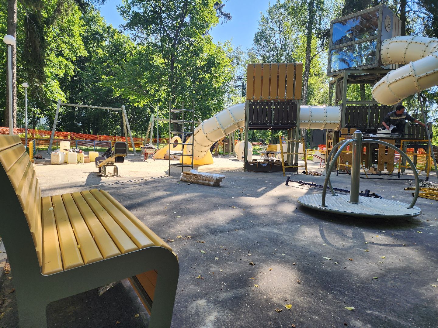 Подольск, губернатор, глава, детская площадка, дети