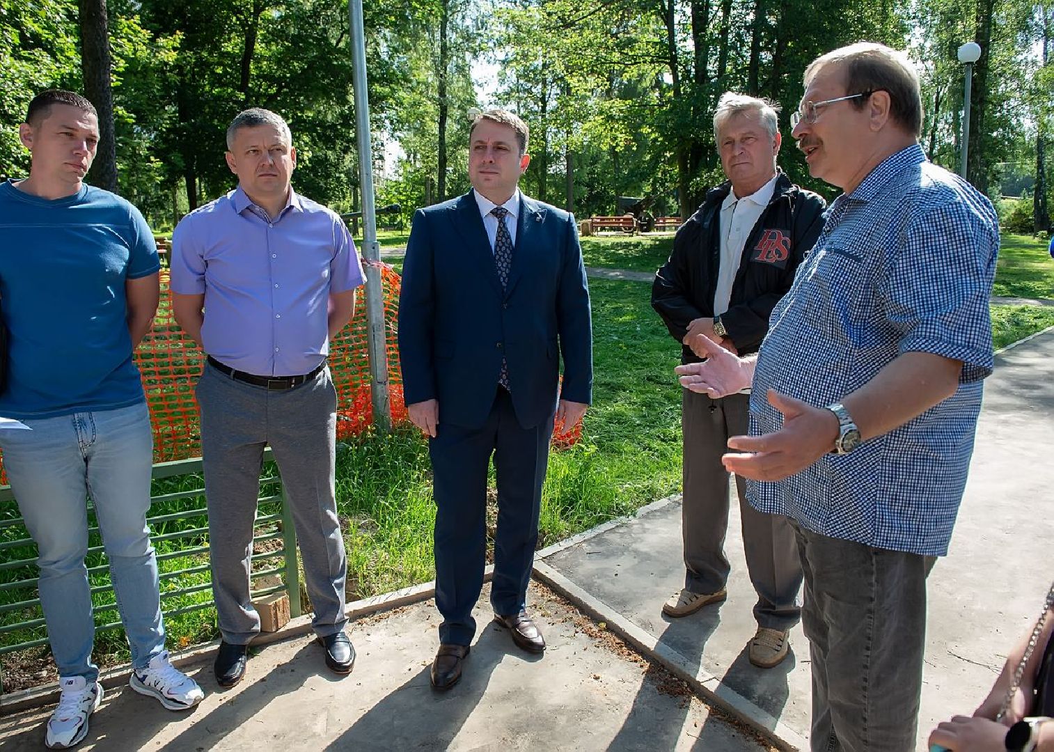 Подольск, губернатор, глава, детская площадка, дети