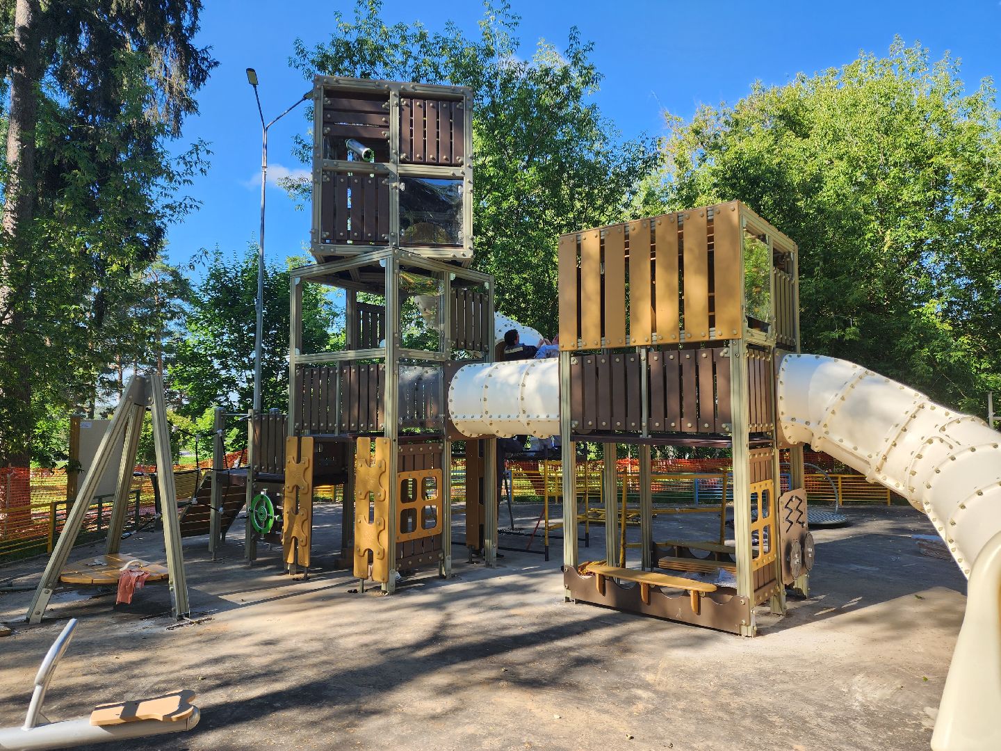 Подольск, губернатор, глава, детская площадка, дети