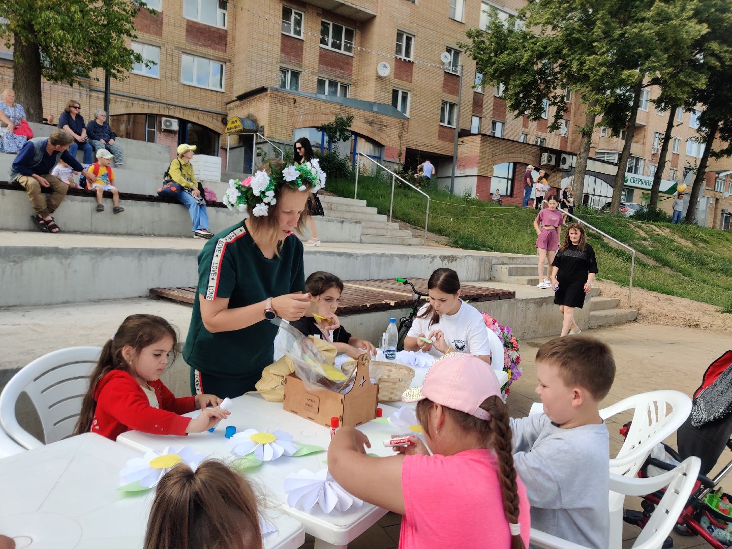 Красноармейск, Пушкинский, день семьи, мастер-класс, ромашка