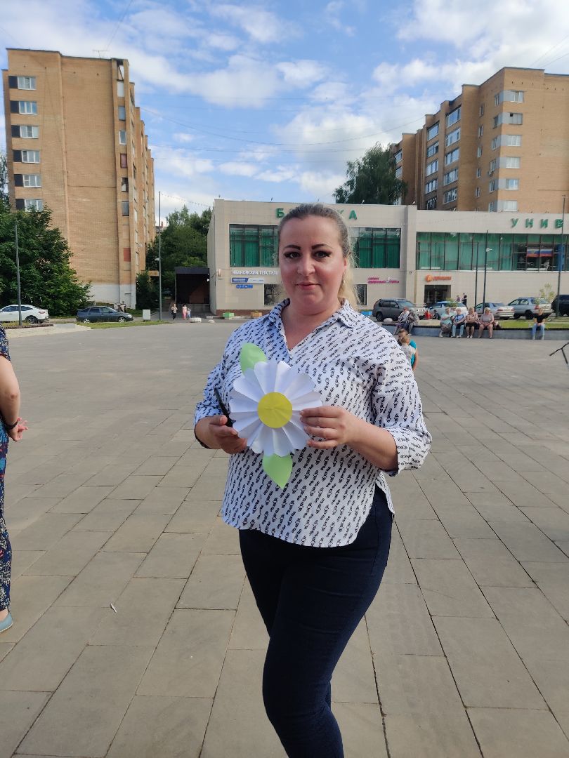 Красноармейск, Пушкинский, день семьи, мастер-класс, ромашка