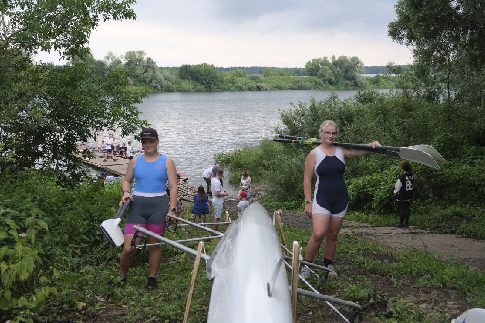 Пущино, гребля