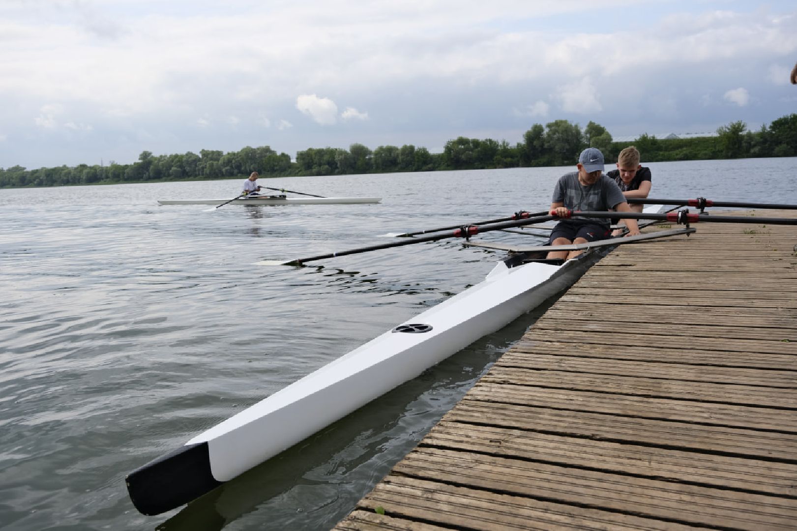 Пущино, гребля