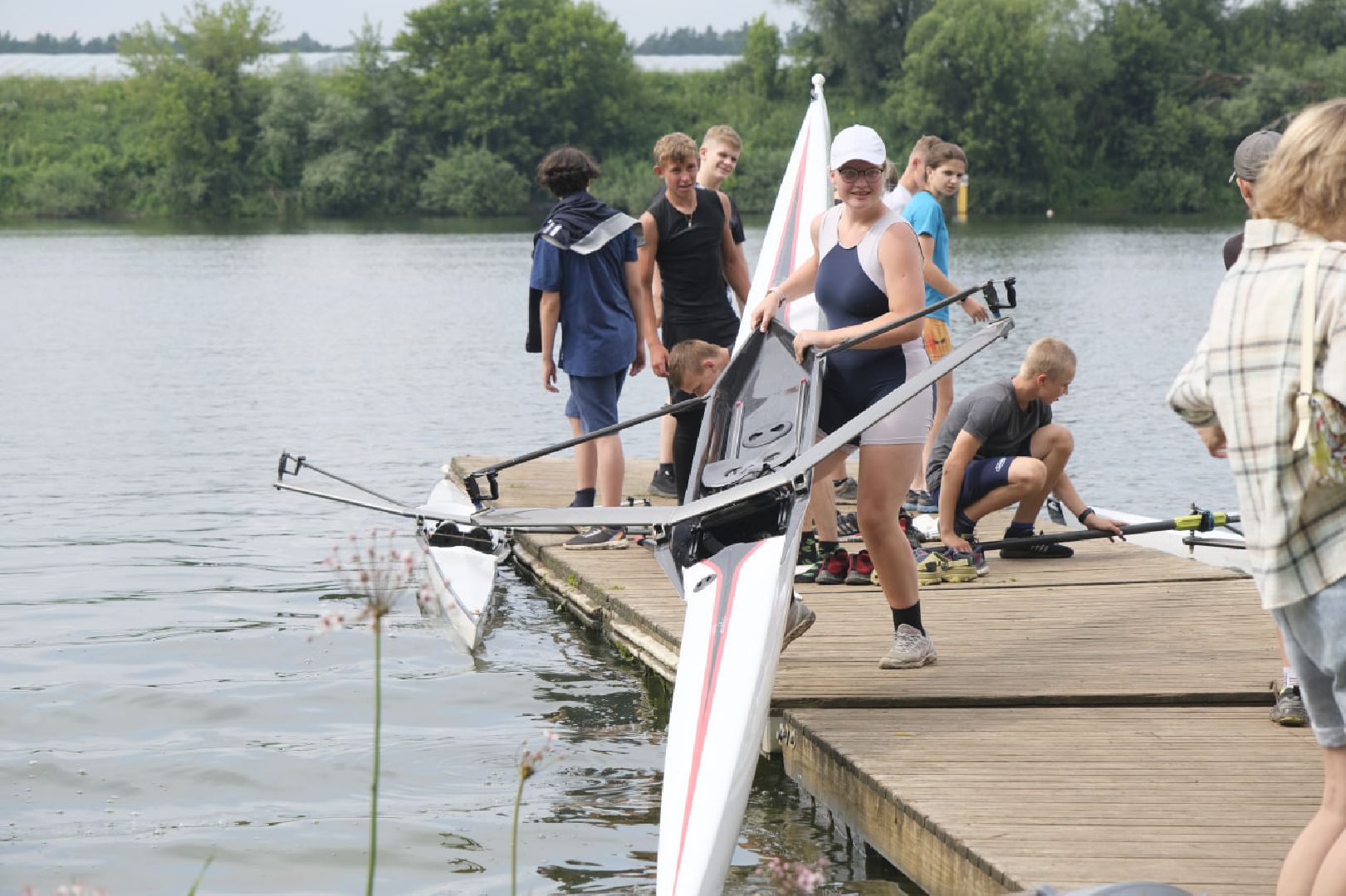 Пущино, гребля