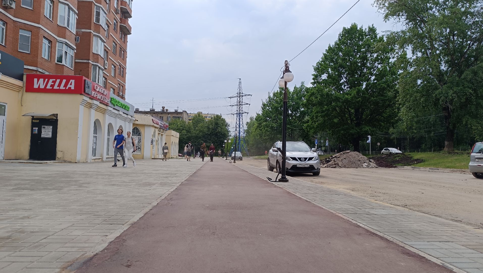 Лобня, велодорожка, спорт