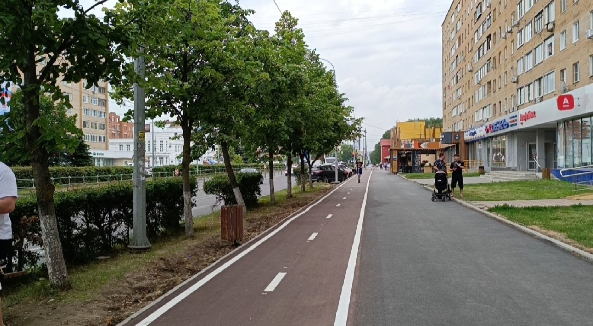 Лобня, велодорожка, спорт