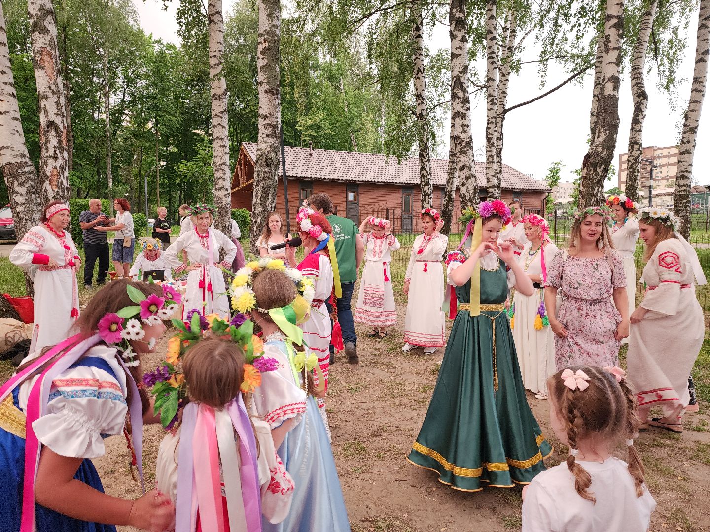 Долгопрудный, Ивана-Купала, Иванов день, венки, хороводы, загадки