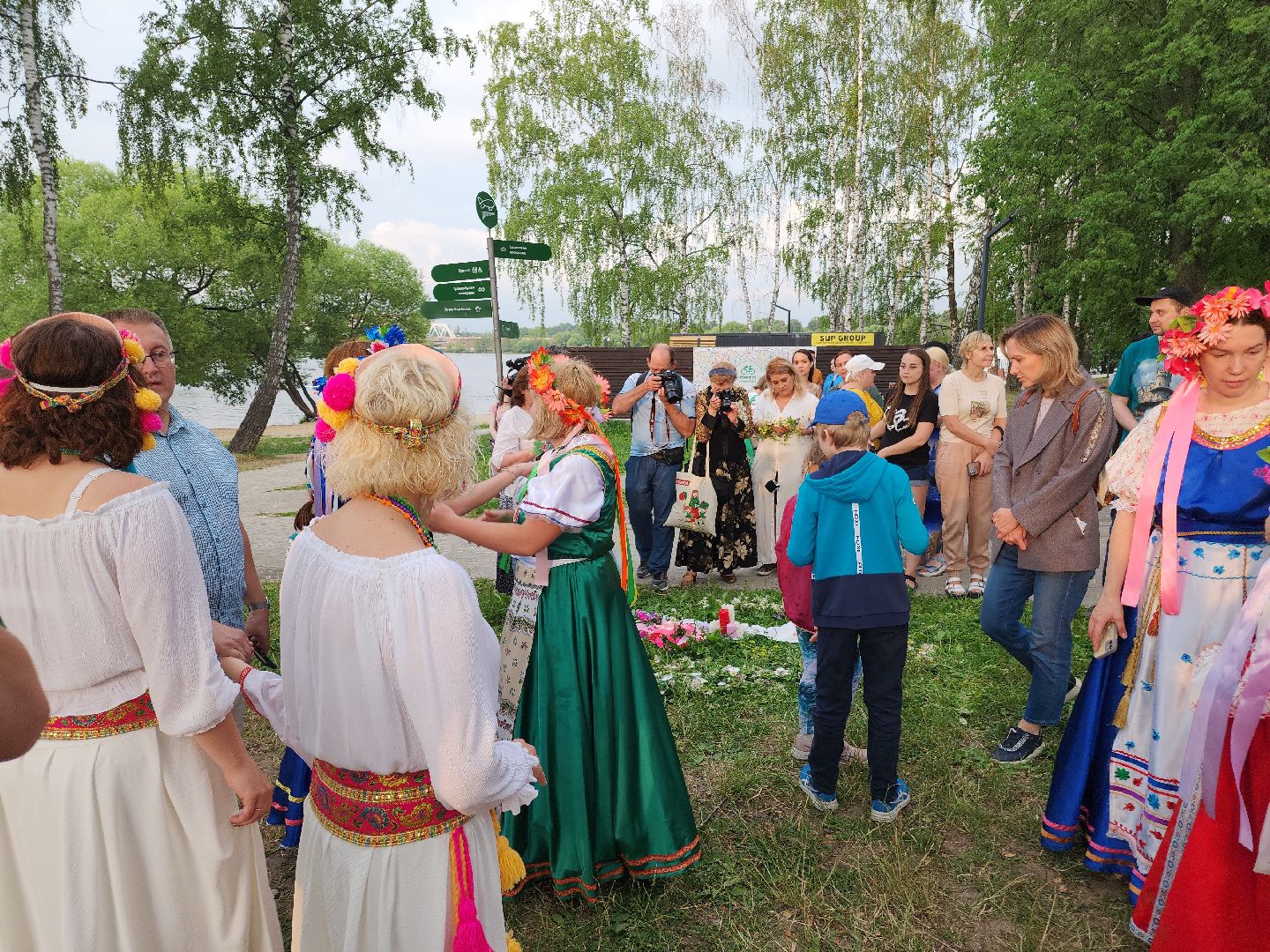 Долгопрудный, Ивана-Купала, Иванов день, венки, хороводы, загадки