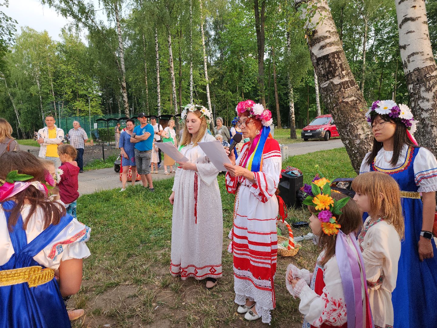 Долгопрудный, Ивана-Купала, Иванов день, венки, хороводы, загадки