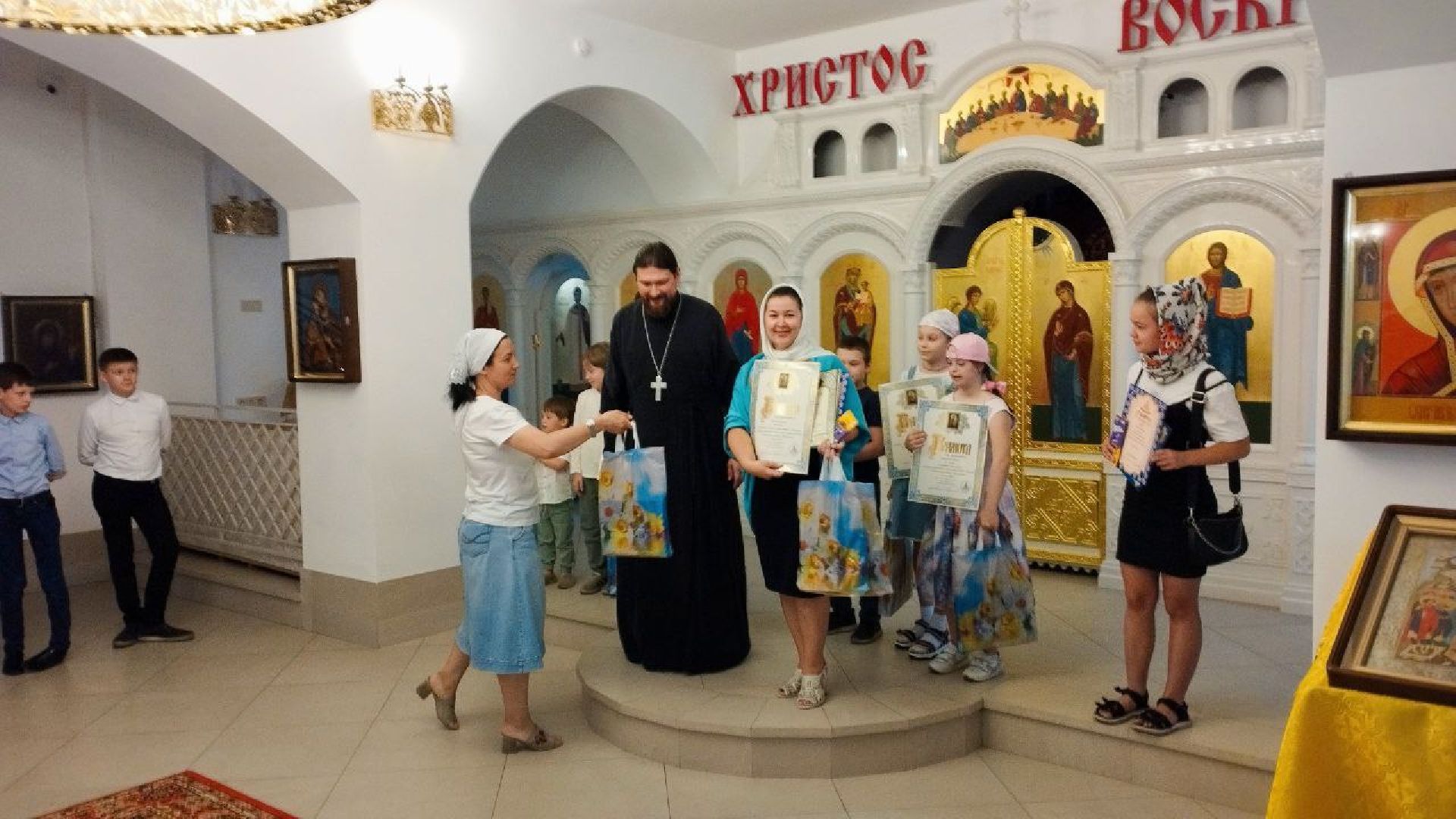 Подмосковье, Ивантеевка, дети, православие