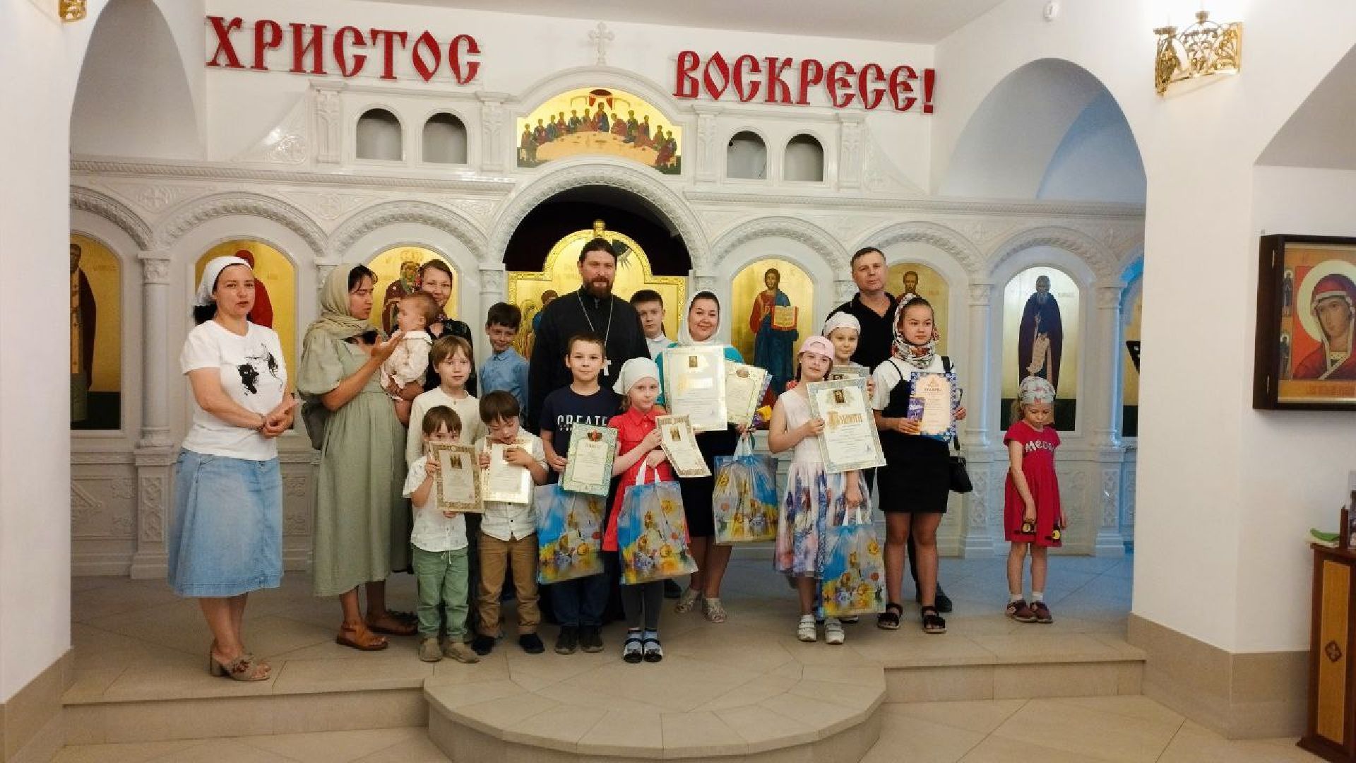 Подмосковье, Ивантеевка, дети, православие