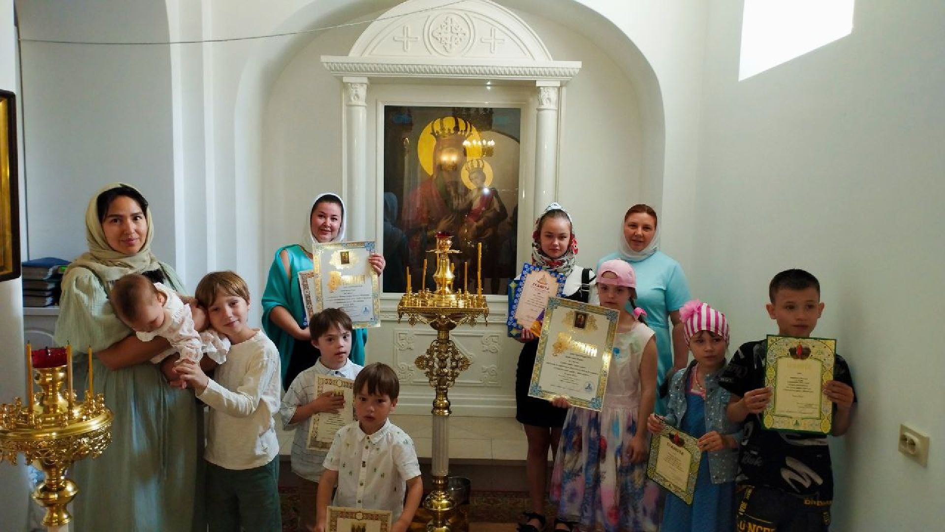 Подмосковье, Ивантеевка, дети, православие