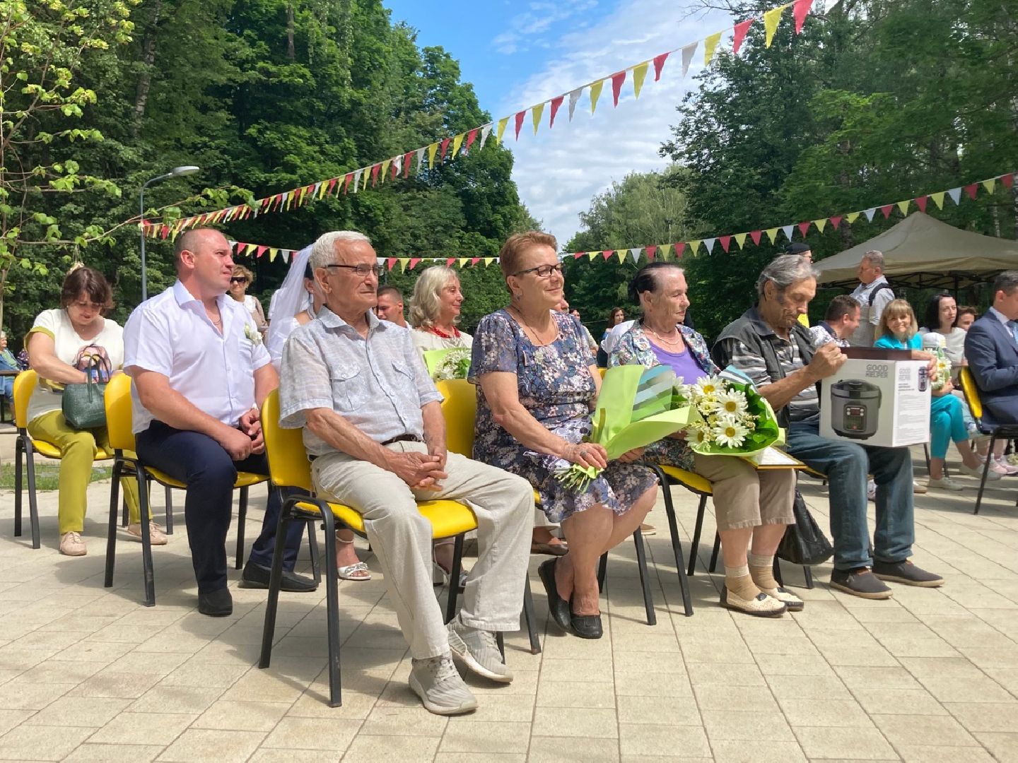 Солнечногорск, парк, Петр и Феврония, День любви, семьи и верности, юбиляры