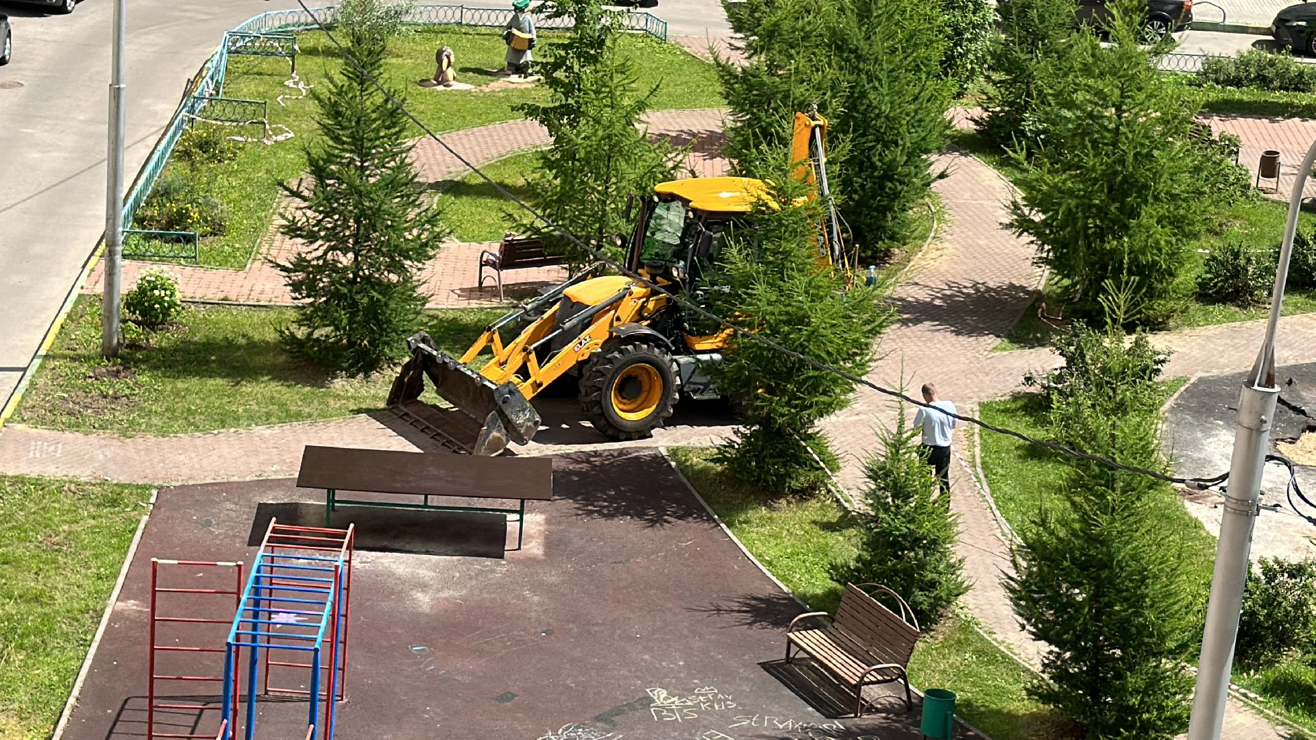 Одинцово, Благоустройство, Новая площадка, Подмосковье