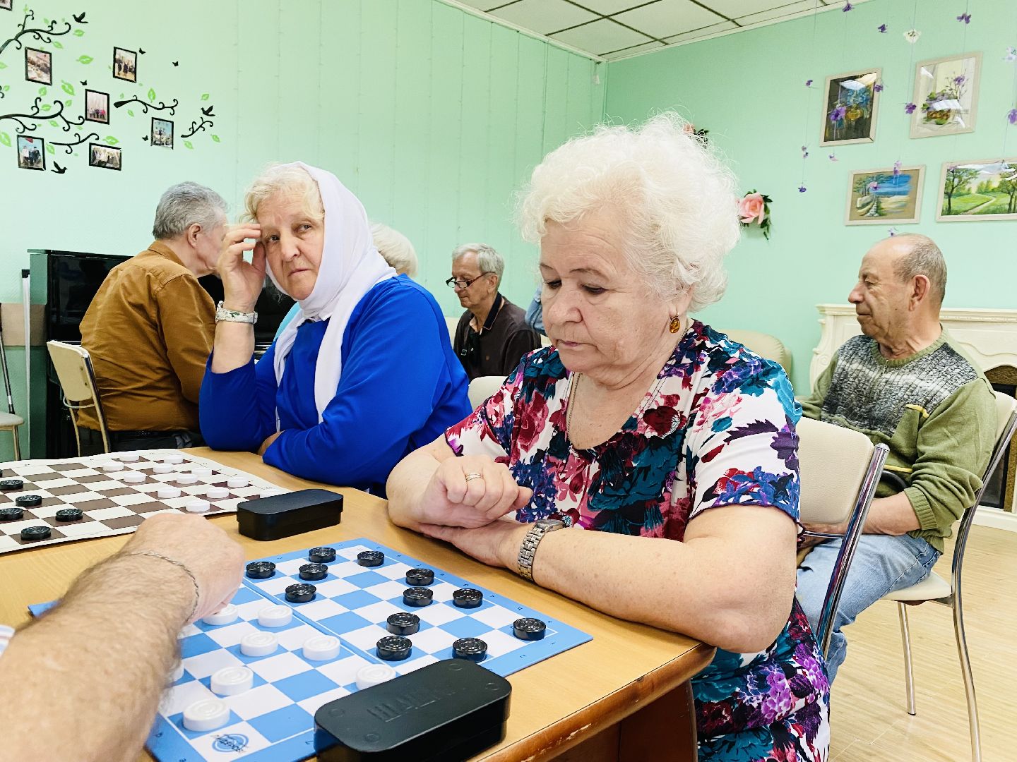 Домодедово, турнир, русские шашки, активное долголетие, почтенный возраст