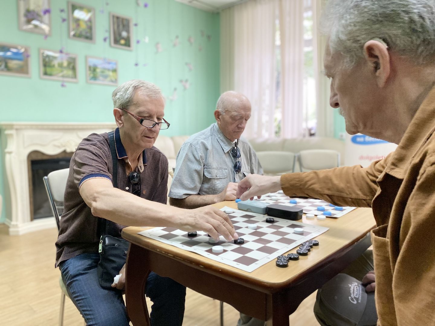 Домодедово, турнир, русские шашки, активное долголетие, почтенный возраст